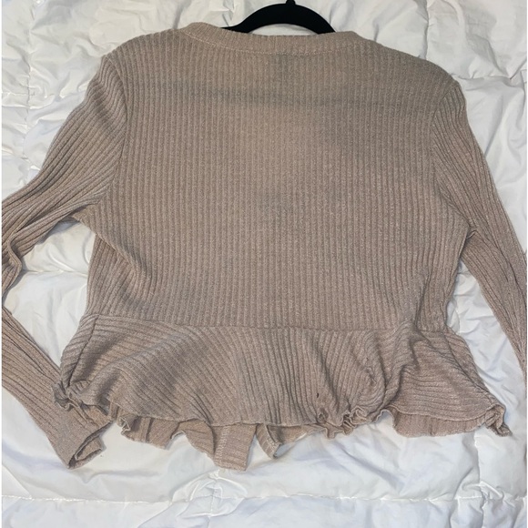 SHEIN Cute Cardigan Button Up Blouse - Picture 2 of 3